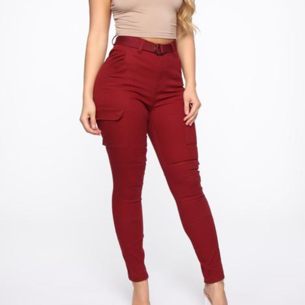 Cargo Skinny Pants